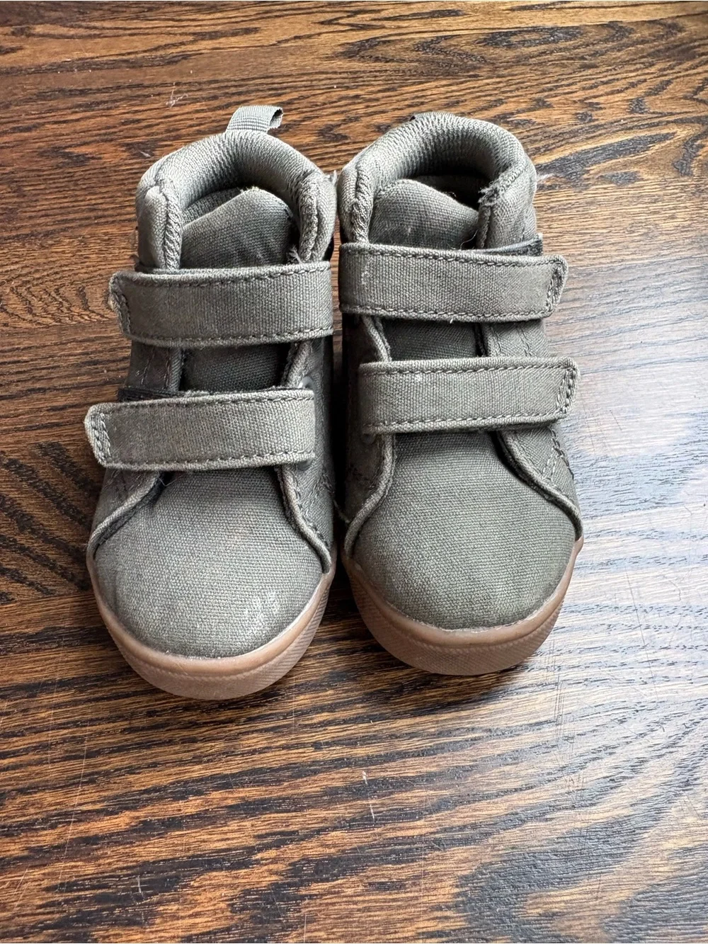 Baby Gap Dino High-Top Canvas Sneakers - size 5